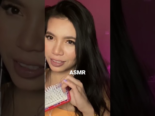 Asmr play with my brush hair #asmr