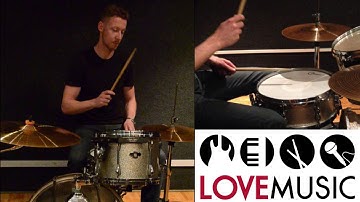 Love Music: Drums Lesson 02 - Paradiddle Exercise (Beginner)