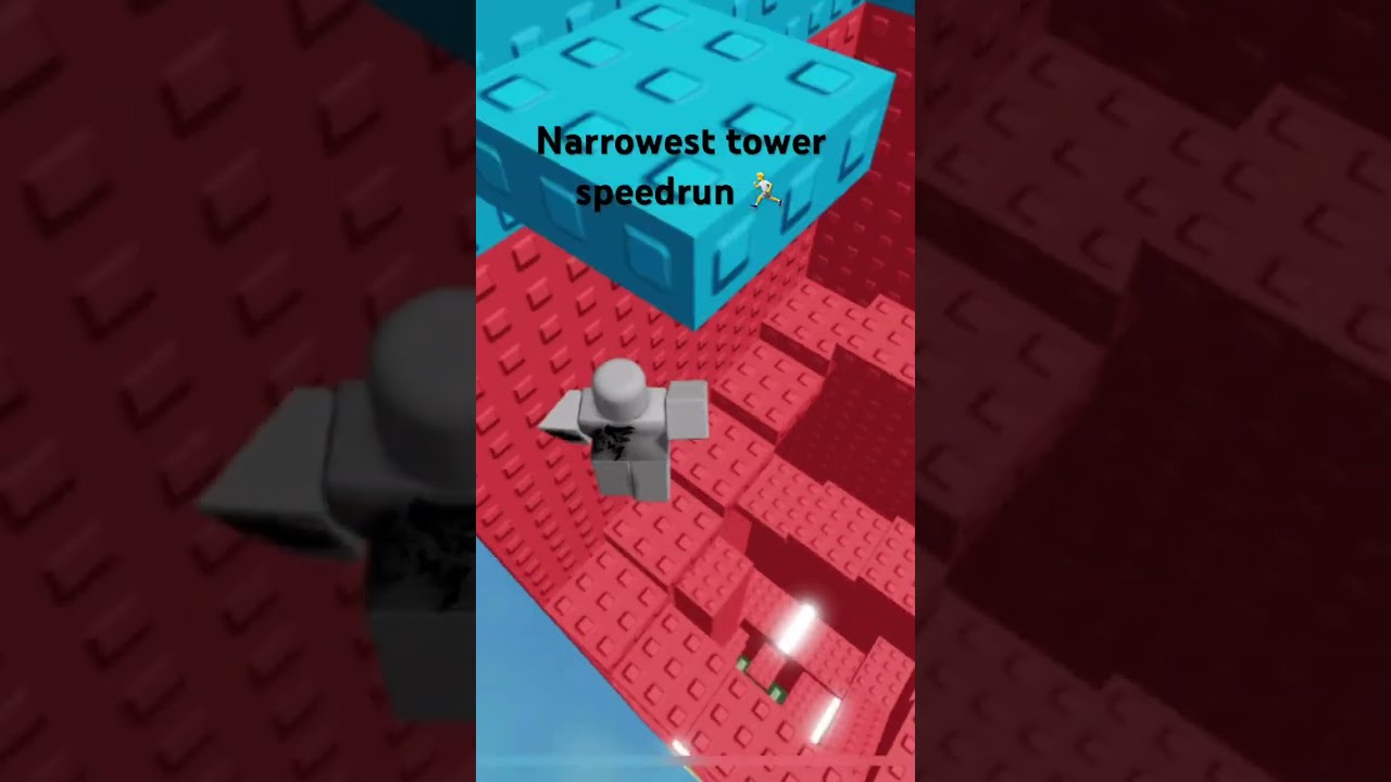 Narrowest Tower Speedrun