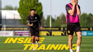 The final touches before the semi-final | INSIDE TRAINING | BVB - PSG | UEFA Champions League