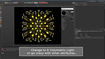 Use Materials on Lights C4D Quick Tip