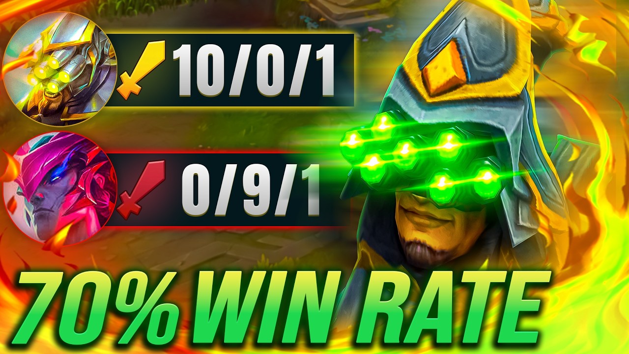 70% WIN RATE ON MASTER YI TOP CHALLENGE