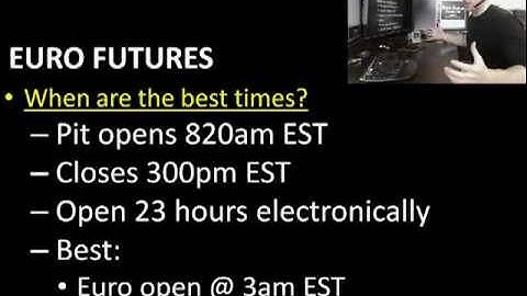 Euro Futures Contract Specifications