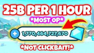 *MOST OP* I GOT 25 BILLIONS GEMS in 1 HOUR in Pet Simulator X 2022 *NOT CLICKBAIT* PROOFED