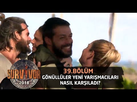 Gönüllüler Hilmi Cem, Murat ve Damla'yı nasıl karşıladı?| 39.Bölüm | Survivor 2018