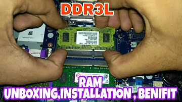 TRANSCEND DDR3L 4GB RAM | HOW TO ADD RAM IN LAPTOP | RAM UPGRADTION OF LAPTOP | HP, DELL, LENOVO