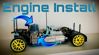 Installing An Engine Into A RC Car by Engineering Rebel 213 views 2 years ago 2 minutes, 47 seconds