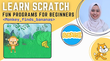 Monkey finds Bananas | Scratch Fun Programs | Learn Scratch | Scratch Tutorials for Beginners