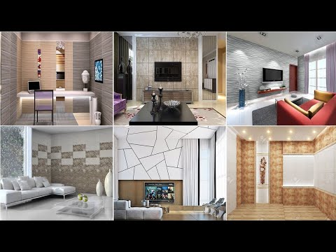 100 Living Room Wall Tiles Design | Wall Decoration Ideas | Accent Wall