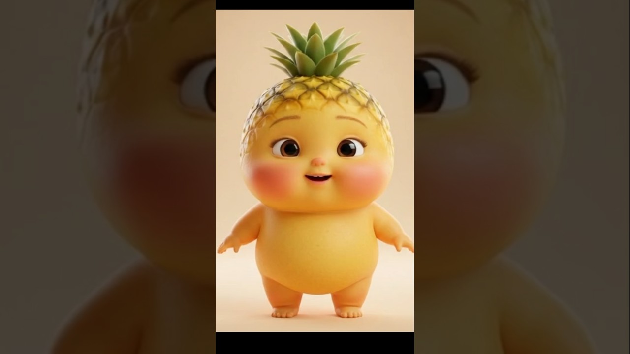 Детский танец ананаса 