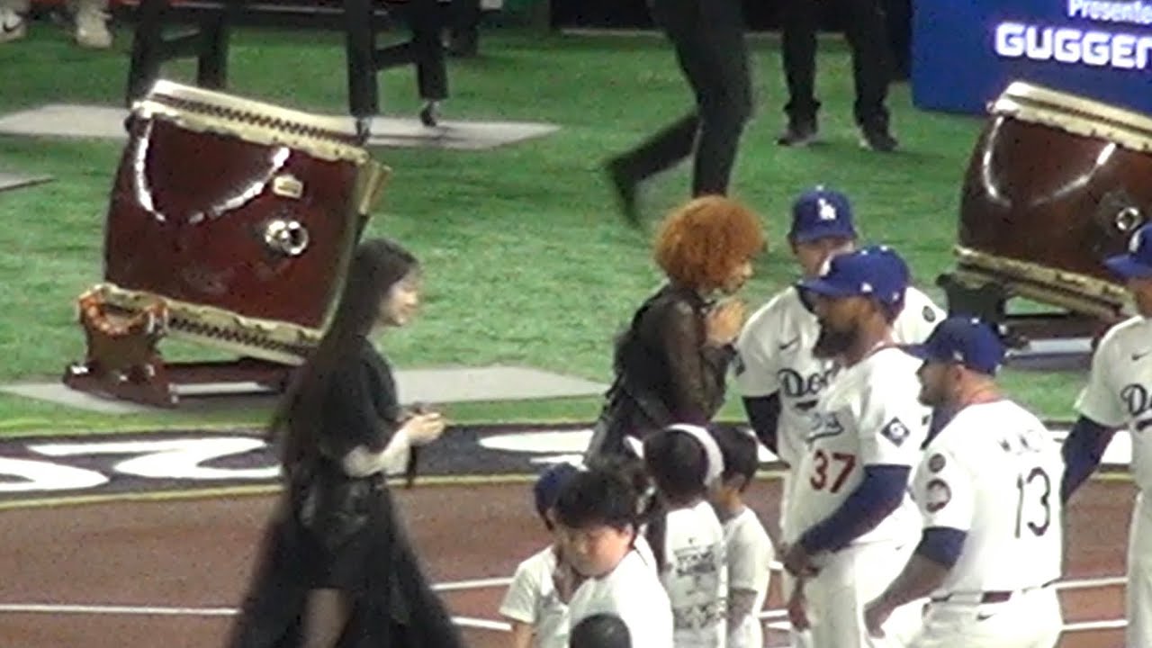 【リトグリ】Little Glee Monster 国歌合唱 MLB開幕戦 【東京シリーズ セレモニー】