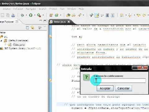 Tutorial de como hacer un programa en java y crear el archivo ...
