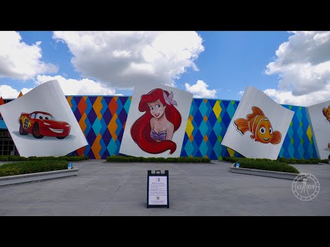 Disney&rsquo;s Art of Animation Resort 2022 Walkthrough in 4K | Walt Disney World Florida April 2022