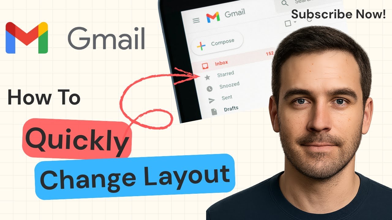 Gmail Layout Tutorial How to Quickly Change Your Layout in Gmail | 2025 Guide - YouTube
