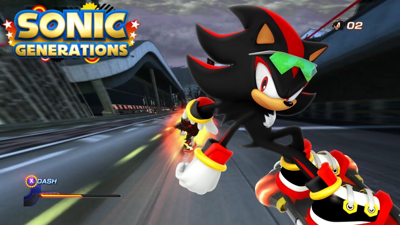 Free Riders Shadow In Destroyed City Escape - Sonic Generations Mods