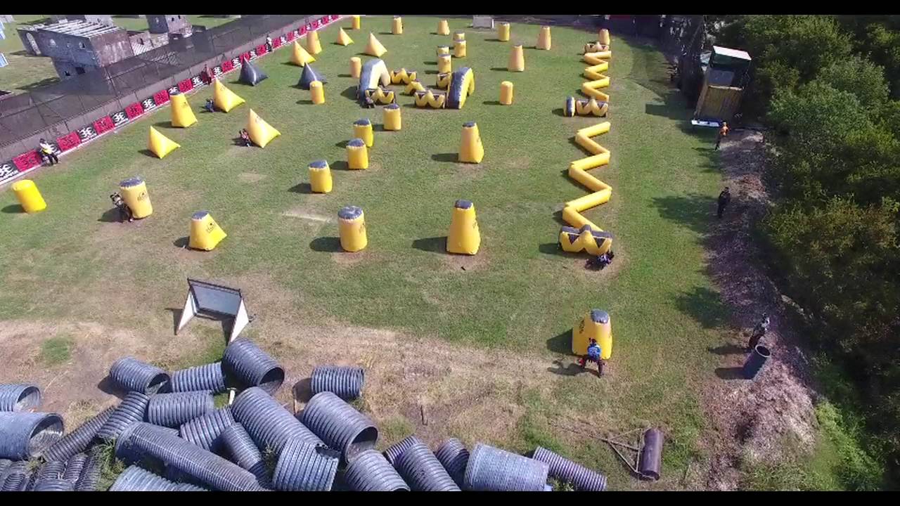Footage from the AC 7 Man Madness at Fun on the Run paintball in Fort