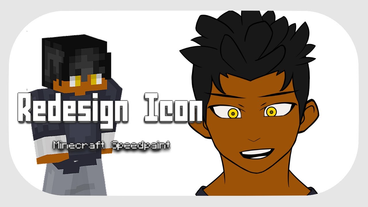Redesign Channel Icon | Minecraft Speedpaint - YouTube