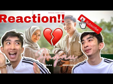 ANGAU  -  OFFICIAL MUSIC VIDEO  REEZWAN \u0026 AIDILIA | IZUAN REACTION
