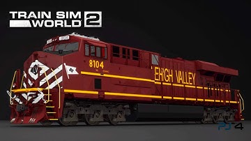 Season of ES44 (TSW2/ PS4) How to build up NS Heritage 8104 on livery designer🇺🇲 -Time Lapse