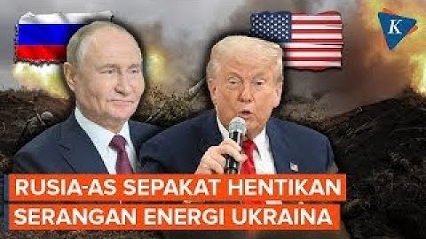 Trump-Putin Sepakat Hentikan Serangan Energi Ukraina, Tanpa Gencatan Senjata