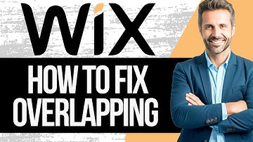 How to Correct Overlapping Images & Text in Wix | How to Fix it