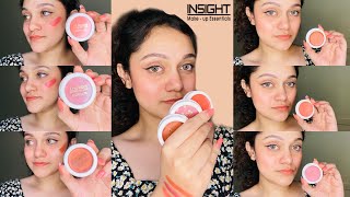 *New* Insight Cosmetics Cream Blush | ONLY FOR RS 75 | Review + Demo | Highly Pigmented! 😳 screenshot 3