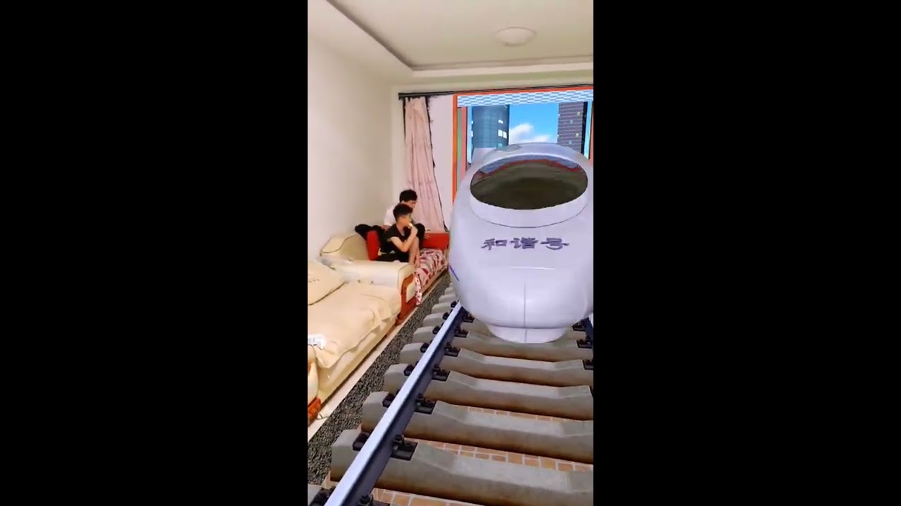 Bullet Train 🚅 3d Special effects | 3d animation | future technology imagination