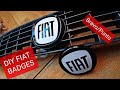 How to make custom Fiat Emblems/Bagdes Grande Punto/Bravo ( any Fiat model )