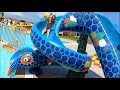 Jeu pour enfants dans les piscines de tunisie monastir