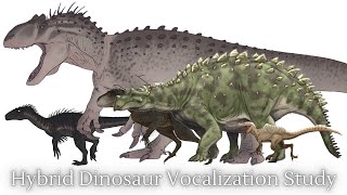 Hybrid Dinosaur Vocalization Study