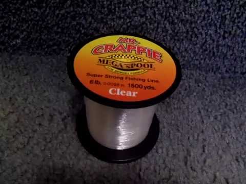 Strike King: Mr.Crappie Fishing Line Review 