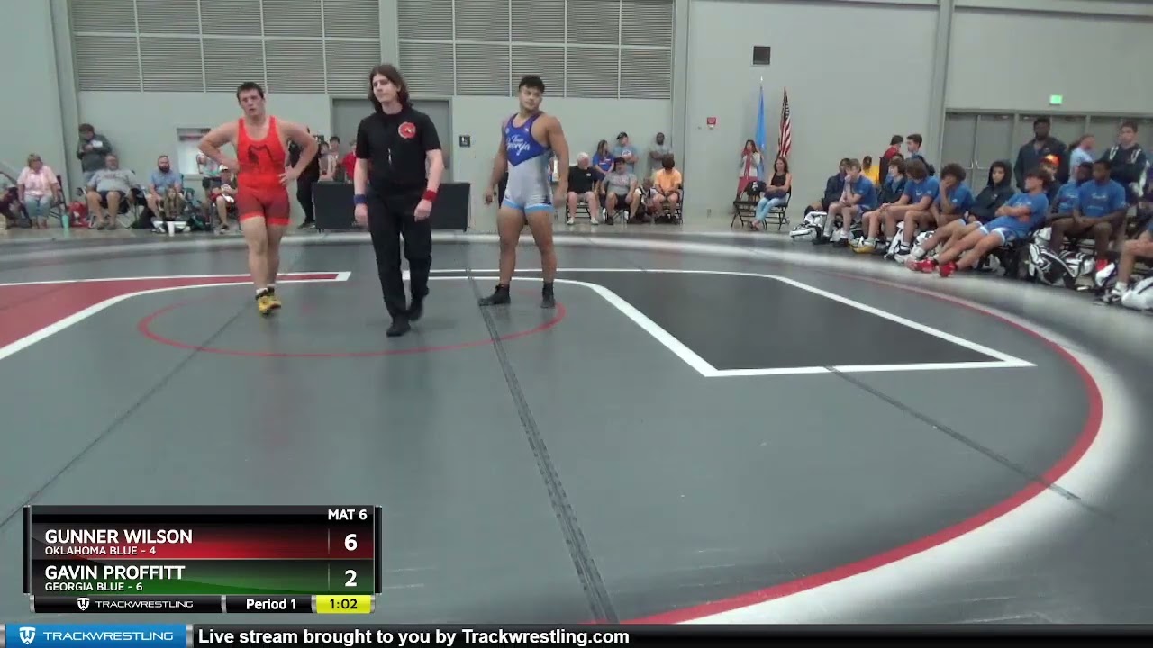 220 Lbs 2nd Wrestleback (8 Team) - Gunner Wilson, Oklahoma Blue Vs Gavin Proffitt, Georgia Blue Cd