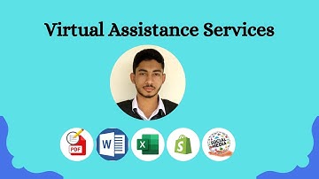 Virtual Assistant Gig video symbol for Fiverr//BD Outsourcing//BD Outsourcing