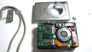 Canon digital Ixus 50 disassembly