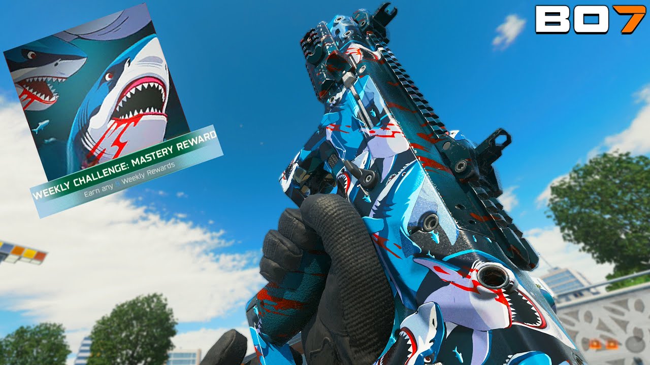 Я разблокировал новый камуфляж "Время кормления" в Black Ops 7!