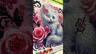 #gift #diamondpainting #goviral #cat thanks @Ladybug24dpnmore @MissBELLE003