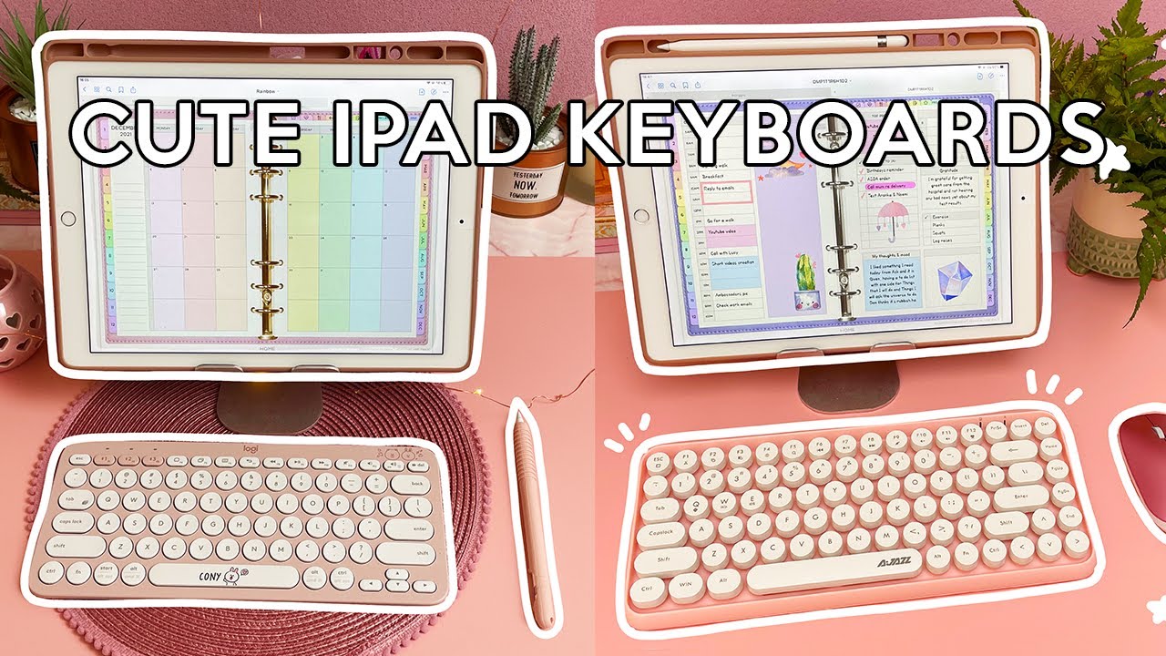 Cute iPad Keyboards | Aesthetic iPad Keyboards | My iPad Pro ...