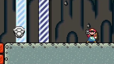 Super Mario World style End Tape Floating Dry-Bones Shell Glitch 🍄Super Mario Maker 2 Switch✹ #ccc