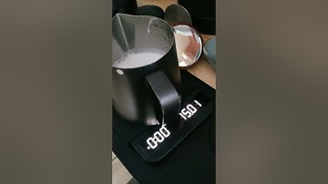 ECM Synchronika E61 Dual Boiler Espresso Machine - Milk Steaming Method  & Water Dilution amount.