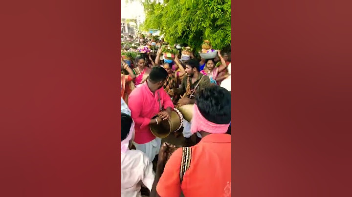 pochamma bonalu at my village