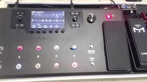 Helix -  Using an Expression Pedal to Automatically Turn On / Off Wah