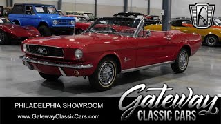 1966 Ford Mustang #1810-PHY Gateway Classic Cars of Philadelphia