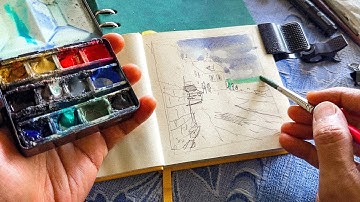 These Daily Watercolor Sketches Are Keeping Me Alive