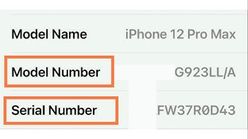 How to Find Model and Serial Number on iPhone | Check Model or Serial