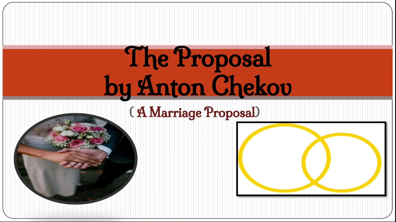 Analysis Of The One act Play The Proposal YouTube