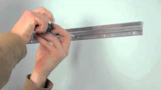 How to hang a mantle flush to the wall Find them here: http://hangmanproducts.com/products/mantle-hanger Hangman Products Mantle Hanger The Hangman Mantle