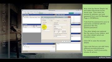 How To SHOUTcast Stream Live with Sam Broadcaster in Second Life