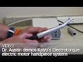 "Pearls" Enhanced: Dr. Austin demos KaVo's Electrotorque electric motor handpiece system