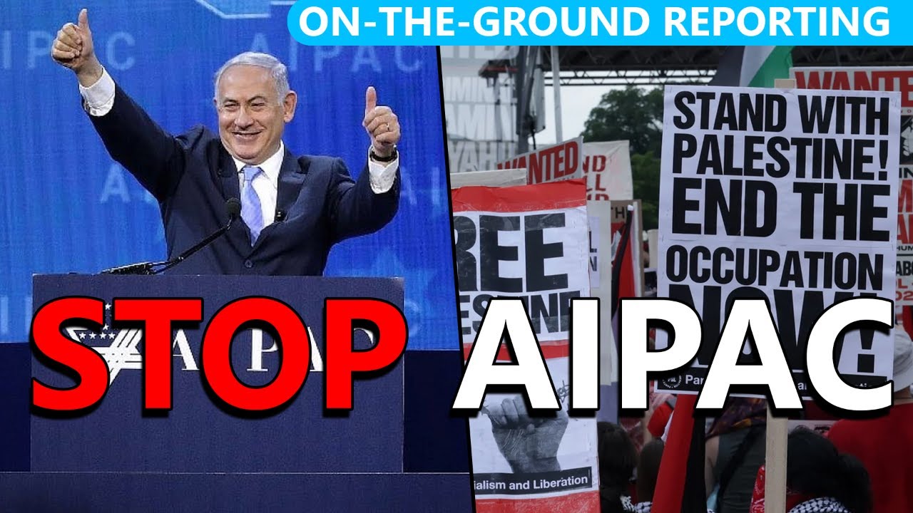 LIVE from STOP GAZA GENOCIDE Protest Outside AIPAC Headquarters in DC