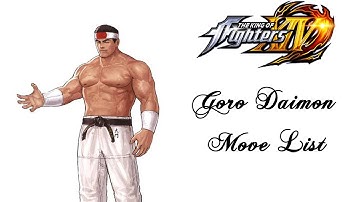 KOF XIV - Daimon move list